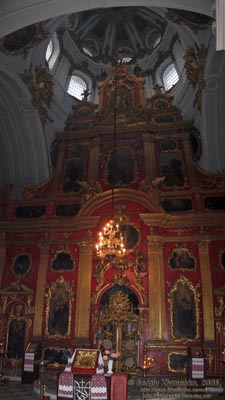 Фото Киева. Андреевская церковь. Иконостас.