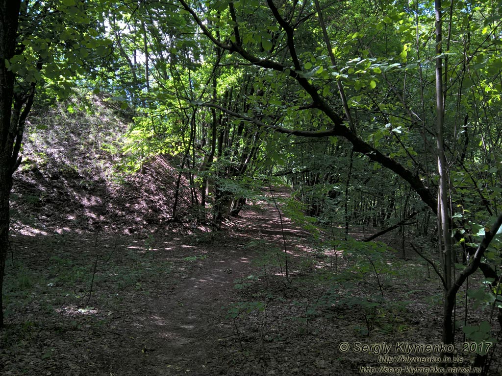 Фото Киева. Лысая гора. Лысогорский форт. Возле потерны № 2.