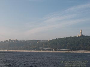 Фото Киева. Святая Успенская Киево-Печерская Лавра (вид с Гидропарка)