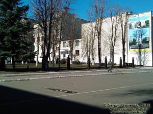Фото Киева. На плацу Военного института телекоммуникаций и информатизации НТУУ 