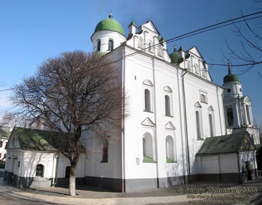 Фото Киева. Вознесенская церковь Флоровского (Фроловского) монастыря.