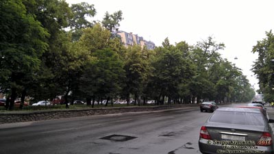 Фото Киева. Подол, на улице Верхний Вал.