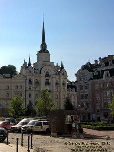 Фото Киева. Подол. Новая застройка урочища Гончары-Кожемяки - «Воздвиженка».