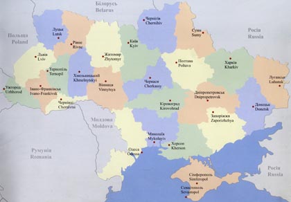 Інтерактивна мапа України ///
Интерактивная карта Украины ///
Interactive map of Ukraine