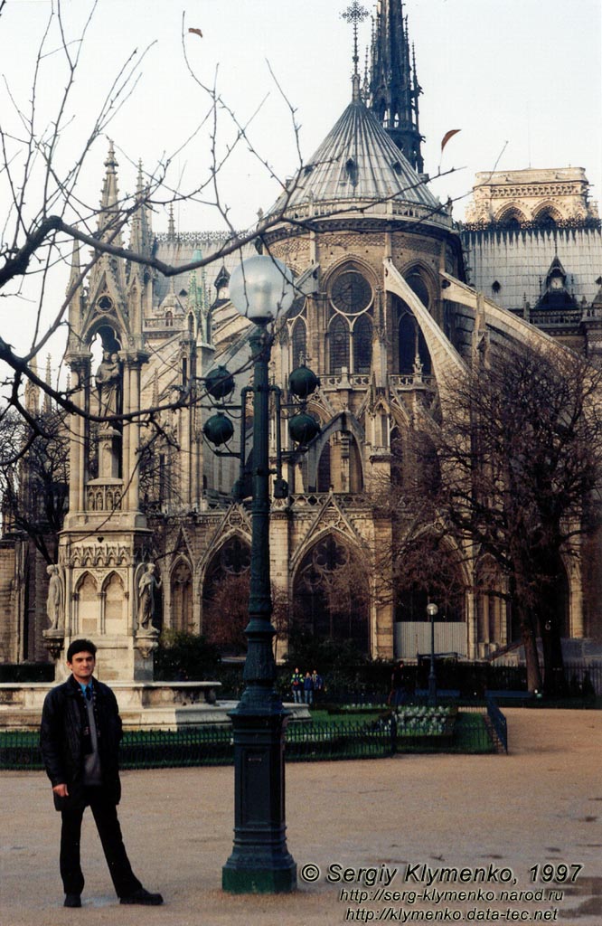 Париж. Собор Парижской Богоматери (Notre-Dame).