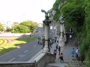 Будапешт (Budapest), Венгрия (Magyarország). Фото. Буда. Лестница Святого Геллерта (Szent Gellért lépcső).