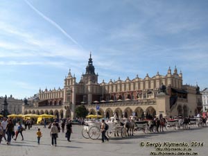 Фото Кракова. Старый Город. Площадь Главный Рынок и Сукенницы (Суконные ряды).