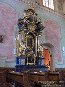 Фото Кракова. Старый Город. Костёл Святой Варвары (Kościół św. Barbary). Интерьер.