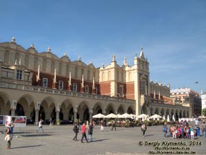 Фото Кракова. Старый Город. Площадь Главный Рынок и Сукенницы (Суконные ряды).