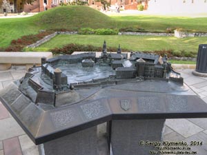 Фото Кракова. Вавель (Wawel), масштабная модель.