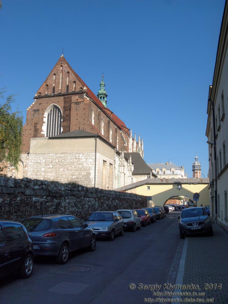Фото Кракова. Казимеж (Kazimierz). Костёл Св. Екатерины /Катажины/ (Kościół św. Katarzyny Aleksandryjskiej i św. Małgorzaty).
