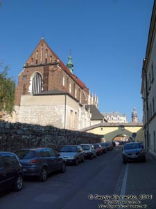 Фото Кракова. Казимеж (Kazimierz). Костёл Св. Екатерины /Катажины/ (Kościół św. Katarzyny Aleksandryjskiej i św. Małgorzaty).