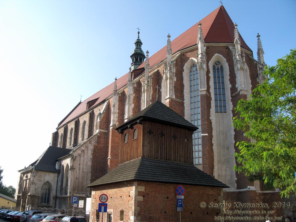 Фото Кракова. Казимеж (Kazimierz). Костёл Св. Екатерины /Катажины/ (Kościół św. Katarzyny Aleksandryjskiej i św. Małgorzaty).