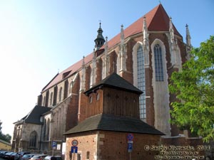 Фото Кракова. Казимеж (Kazimierz). Костёл Св. Екатерины /Катажины/ (Kościół św. Katarzyny Aleksandryjskiej i św. Małgorzaty).