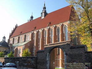 Фото Кракова. Казимеж (Kazimierz). Костёл Тела Господнего (Kościół Bożego Ciała).