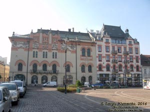 Фото Кракова. Старый Город. Старый Театр им. Хелены Моджеевской. Вид с Щепанской площади.