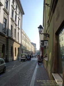 Фото Кракова. Старый Город. Улица Святого Томаша (апостола Фомы).