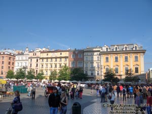 Фото Кракова. Старый Город. Площадь Главный Рынок (Rynek Główny).