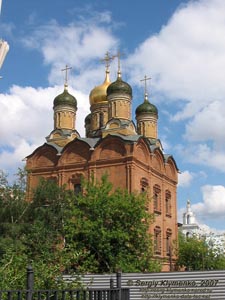 Фото Москвы. Храм Знамения Божией Матери, 1679-1689 годы (Знаменский монастырь на Варварке).
