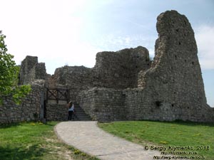 Словакия (Slovensko). Фото. Девинский град (Devínsky hrad). Дворец лордов Гараи (Palác pánov z Gary).