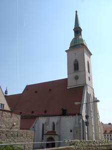 Фото Братиславы (Словакия). Собор Святого Мартина (Katedrála sv. Martina).