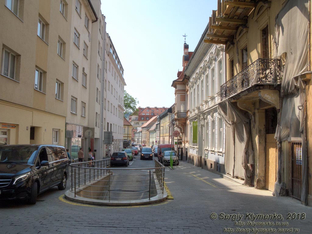 Фото Братиславы (Словакия). Улица Девичья (Panenská ulica).