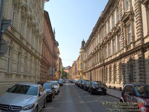 Фото Братиславы (Словакия). Улица Толстого (Tolstého ulica).