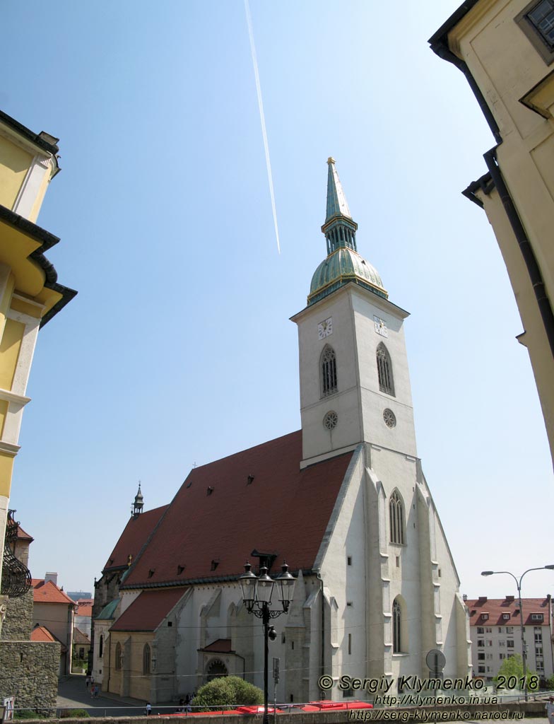 Фото Братиславы (Словакия). Собор Святого Мартина (Katedrála sv. Martina).