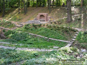 Белая Церковь, Александрийский парк. Фото. Ниже «Китайского мостика».