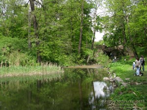Белая Церковь, Александрийский парк. Фото. Водопад «Большой».