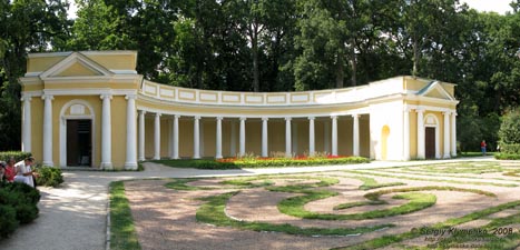 Белая Церковь, Александрийский парк. Фото. Колоннада «Эхо».