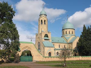 Село Пархомовка. Фото. Храм Покрова Пресвятой Богородицы. Общий вид.