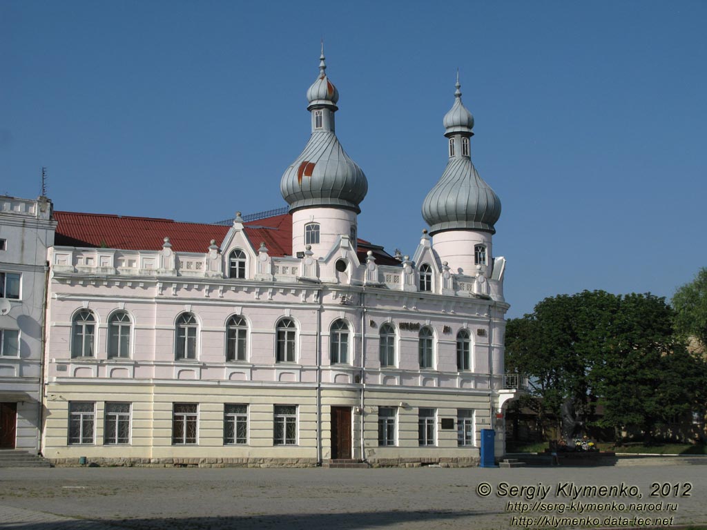 Тернопольская область, Борщёв. Фото. «Народный Дом» (1905-1908 годы).