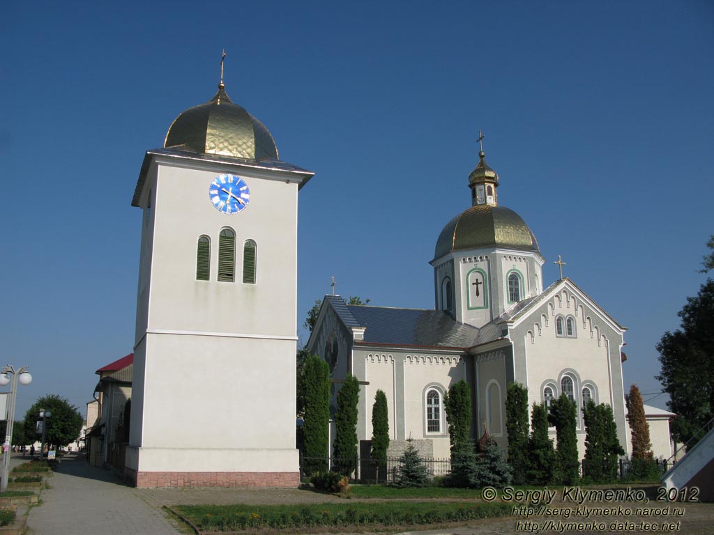 Тернопольская область, Борщёв. Фото. Храм Успения Пресвятой Богородицы (1886 год).