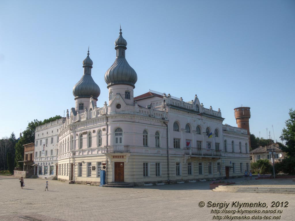 Тернопольская область, Борщёв. Фото. «Народный Дом» (1905-1908 годы).