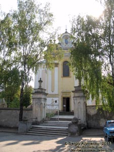 Подолье, Тернопольская область. Бучач. Фото. Храм Успения Пресвятой Богородицы - Успенский костёл, 1761-1763 годы.