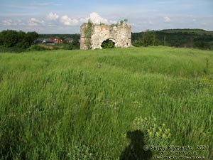 Хмельницкая область. Село Сутковцы. Фото. Сутковецкий замок (49°10'37"N, 26°55'37"E), XV-XVI века.
