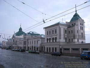 Черновцы. Центральный железнодорожный вокзал (1906-1908).