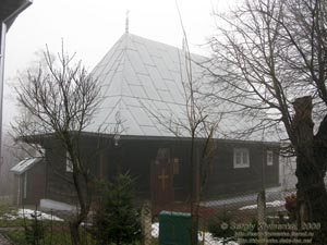 Черновцы. Деревянная церковь Успения Пресвятой Богородицы (на Количанке), памятник архитектуры, 1783 год.