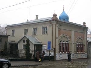 Черновцы. Синагога-клойз Беньямина, 1923 год (ул. Лукьяна Кобылыци, 53).