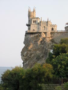 Крым. Гаспра. «Ласточкино Гнездо».