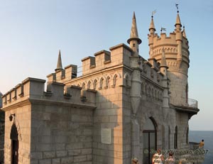 Крым. Гаспра. «Ласточкино Гнездо».