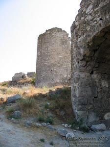 Крым. Инкерман, башни крепости Каламита (VI-XV века).