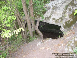 Крым. Эски-Кермен, восточные глыбы.