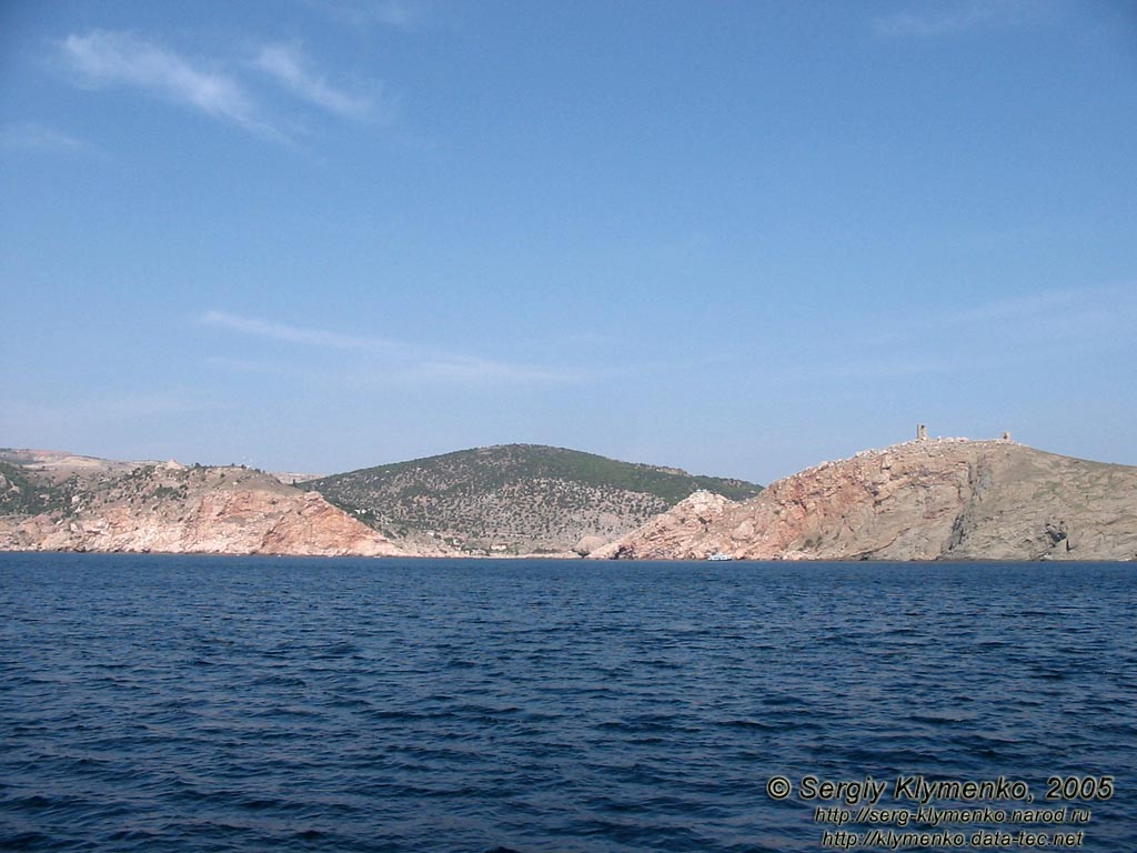 Крым. Фото. Балаклава, вид с моря.