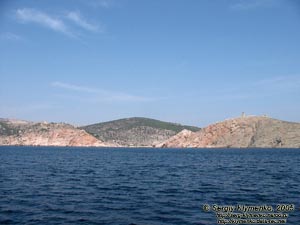 Крым. Фото. Балаклавcкая бухта, вид с моря.