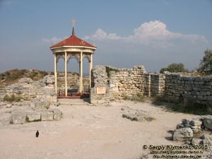 Крым. Херсонес, Баптистерий с ротондой.