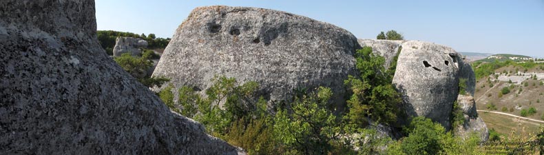 Крым. Эски-Кермен, северный дозорный комплекс.