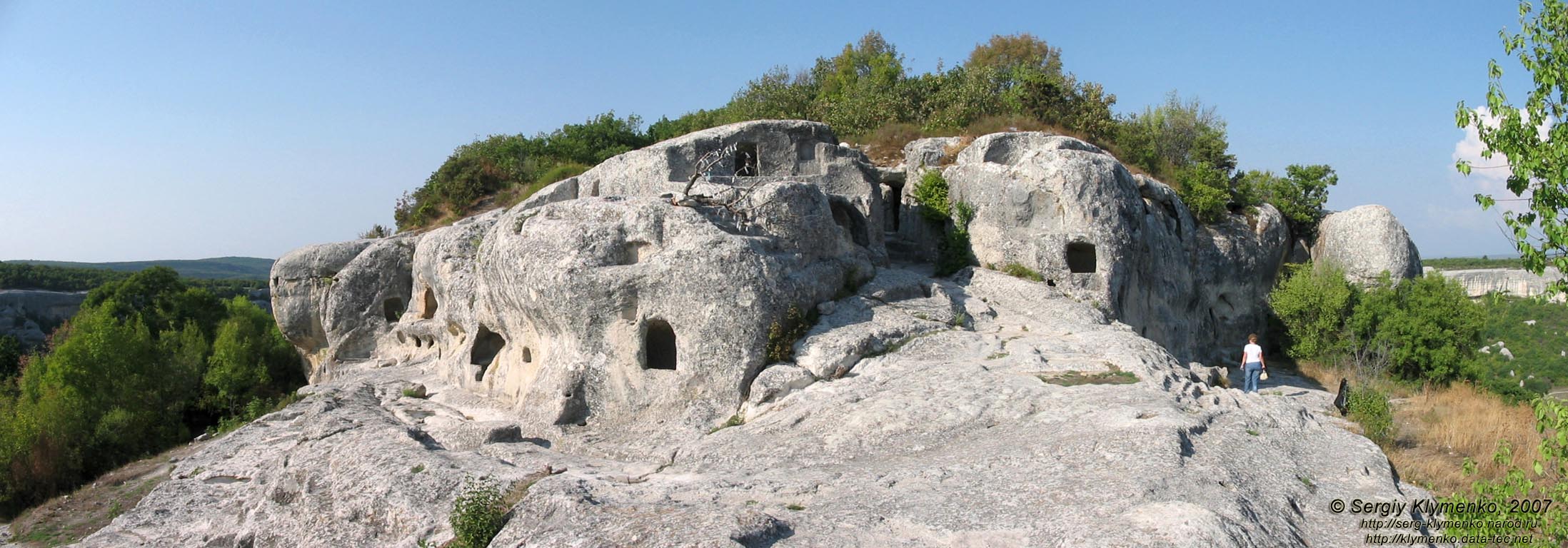 Крым. Эски-Кермен. Главные ворота.