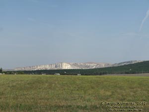 Крым. Фото. Белая Скала. Вид издали.